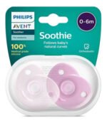Chupete Bebe 0-6m Philips Avent Silicona Soothie Babymovil - Imagen 6
