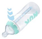 Nuk First Choice Anti-colic Professional Mamadera Bebe Control Temperatura 0-6 Meses 300ml Verde - Imagen 3