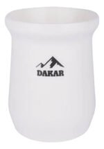 Mate Dakar 260ml Reutilizable Irrompible Plástico Libre Bpa Blanco