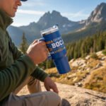 Vaso Térmico 1.2l Quencher Boca Juniors Acero Inoxidable Azul Boca - Imagen 3