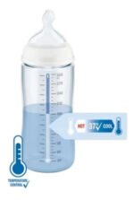Nuk First Choice Anti-colic Professional Mamadera Bebe Control Temperatura 0-6 Meses 300ml Verde - Imagen 6