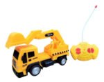 Excavadora Camion Control Remoto Hao Xin Toys 4 Canales Amarillo
