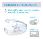 Chupete Physio Dual Soft De Silicona 2-6m Azul Color Celeste Y Blanco Período De Edad 2-6 Meses Celeste/blanco - Imagen 5