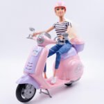 Juguete Muñeca Articulada 30cm Tiny Su Moto Con Casco Color Tiny Y Su Moto Multicolor - Imagen 3