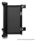 Puerta Barrera De Seguridad Escaleras Mega Baby Retráctil Negro - Imagen 7