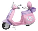 Juguete Muñeca Articulada 30cm Tiny Su Moto Con Casco Color Tiny Y Su Moto Multicolor - Imagen 4
