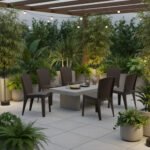 Sillas Pinot X6 Plastica Simil Ratan Reforzada Apilable - Imagen 12