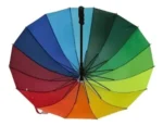 Paraguas Multicolor Pride Automático 16 Varillas Liso - Imagen 4