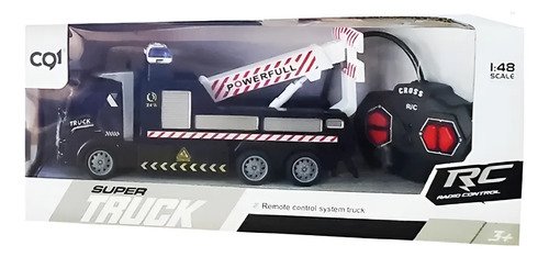 Juguete Camion Control Remoto Bombero Policia Construccion Color Camión Power Full