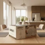 Set De Vajilla X 12 Durax Plato Forjado + Vaso Lunita Color Transparente