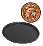 Pizzera Molde Antiadherente 31cm X 3 Babymovil Negro - Imagen 2