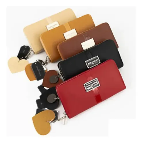 Billetera Fichero Mujer Dama Jean Cartier 100% Color Suela