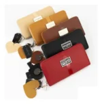 Billetera Fichero Mujer Dama Jean Cartier 100% Color Rojo