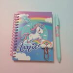Kit Creativo Unicornio Tiny Dreams Libreta Lapicera Gomas - Imagen 3