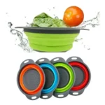 Colador De Silicona Plegable Escurridor 24 Cm Ms Babymovil - Imagen 2