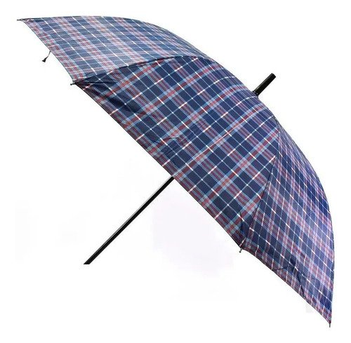 Paraguas Multicolor Pride Automático 16 Varillas Color Cuadrille Escocés