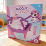 Juego De Mesa Bloques Locos Unicornio Infantil Kids Club