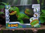 Dinosaurio Juguete Radio Control Remoto Gira 360 Luz Sonido Dino Verde