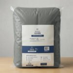 Acolchado Blanco Eleven Basic Reversible Liso 2 1/2 Plaza Gris - Imagen 3