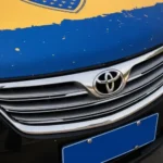 Funda Para Auto Cubre Capot Futbol Boca Juniors Elastica - Imagen 3