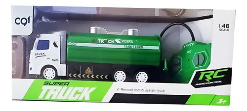 Juguete Camion Control Remoto Bombero Policia Construccion Color Camión Rociador