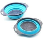 Colador De Silicona Plegable Escurridor 24 Cm Ms Babymovil