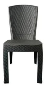 Sillas Pinot X6 Plastica Simil Ratan Reforzada Apilable - Imagen 6