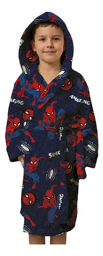 Bata Flannel Niños Infantil Piñata Disney Babymovil Oferta Spiderman 4-5 Años