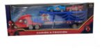 Juguete Camion A Friccion 37cm Spiderman 2 Autos Babymovil Spiderman Azul - Imagen 2