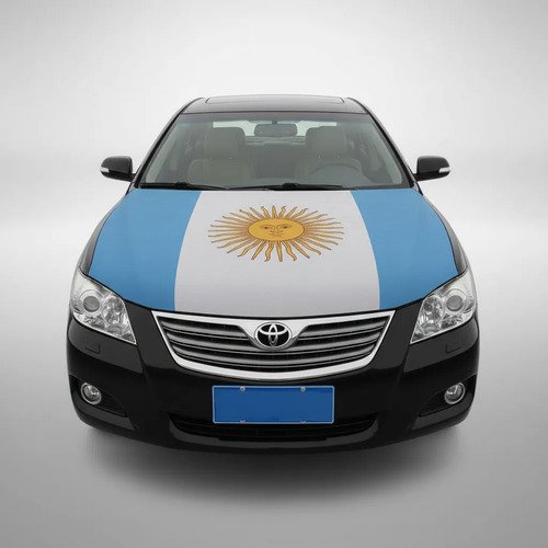 Funda Para Auto Cubre Capot Argentina Boca River Elastica