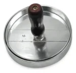 Molde Para Hamburguesas De Aluminio De Fundicion 11, 5 Cm Color Plateado Acero Inoxidable - Imagen 6