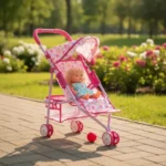 Juguete Nena Coche Muñecas Bebe Bebotes 4971 Love Babymovil - Imagen 3