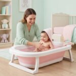 Bañera Baño Bebe Plegable Priori 68x41 Cm Antideslizante - Imagen 8
