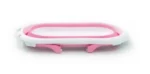 Bañera Bañadera Plegable Bebe Compacta Cici Babymovil Color Blanco/rosa Lisa - Imagen 2