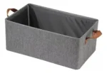 Canasto Organizador Ropa Almacenamiento Plegable Color Gris - Imagen 3