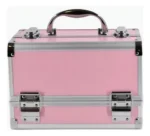 Maletin Maquillaje Profesional Cosmeticos Pinceles Color Rosa