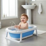 Bañera Baño Bebe Plegable Priori 68x41 Cm Antideslizante - Imagen 3