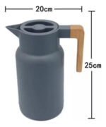 Jarra Termo Pico Vertedor 1lt Con Manija De Madera - Imagen 8