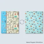 Alfombra Manta Antigolpe Plegable Grande 200 X 150 Babymovil - Imagen 15