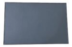 Set X 6 Individuales De Mesa Simil Cuero Impermeable Premium Color Gris Oscuro Lisa - Imagen 2