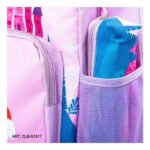 Mochila Escolar Colegio Nena Con Cartuchera Unicornio Color Lila Diseño De La Tela Estampado Unicornio - Imagen 3