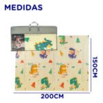 Alfombra Manta Antigolpe Plegable Grande 200 X 150 Babymovil - Imagen 9