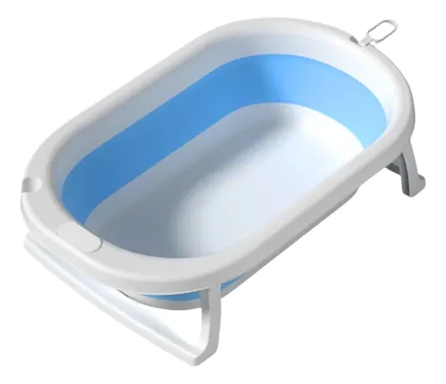 Bañera Baño Bebe Plegable Priori 68x41 Cm Antideslizante