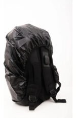 Mochila Antirrobo Porta Notebook Reforzada Urbana Viaje Color Verde Diseño De La Tela Liso - Imagen 4
