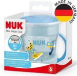 Vaso Nuk Bebe Mini Magic Cup 160ml +6 Meses 360 Babymovil Color Celeste Linea Evolution Mini Magic Cup - Imagen 2