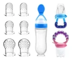 Set Chupete Antiahogo Priori Fruta Silicona Alimentador - Imagen 2